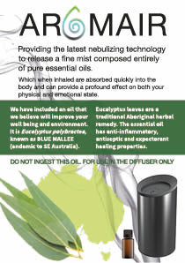 AROMAIR Essential Oil Diffuser - 100% Waterless