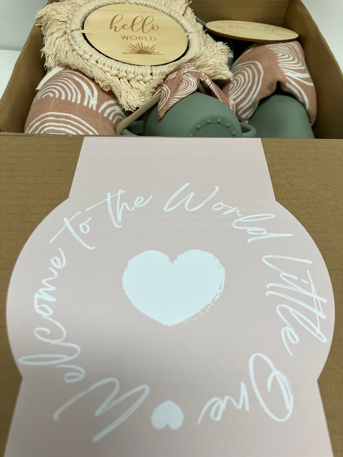 The Ultimate Baby Shower Gift Box - Blush Tones
