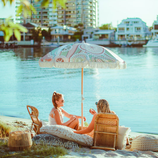 Rainforest Dreaming Beach Umbrella