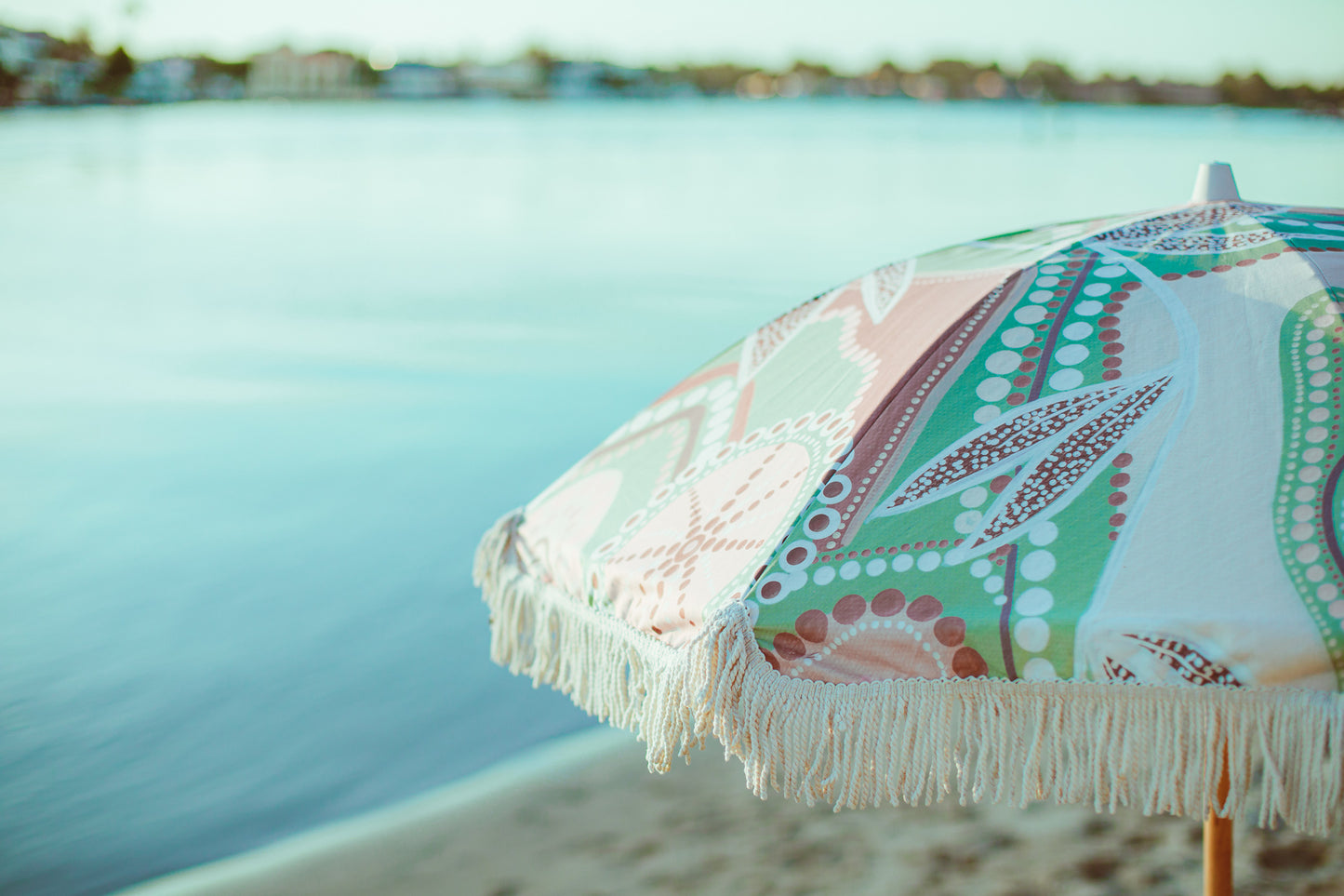 Rainforest Dreaming Beach Umbrella