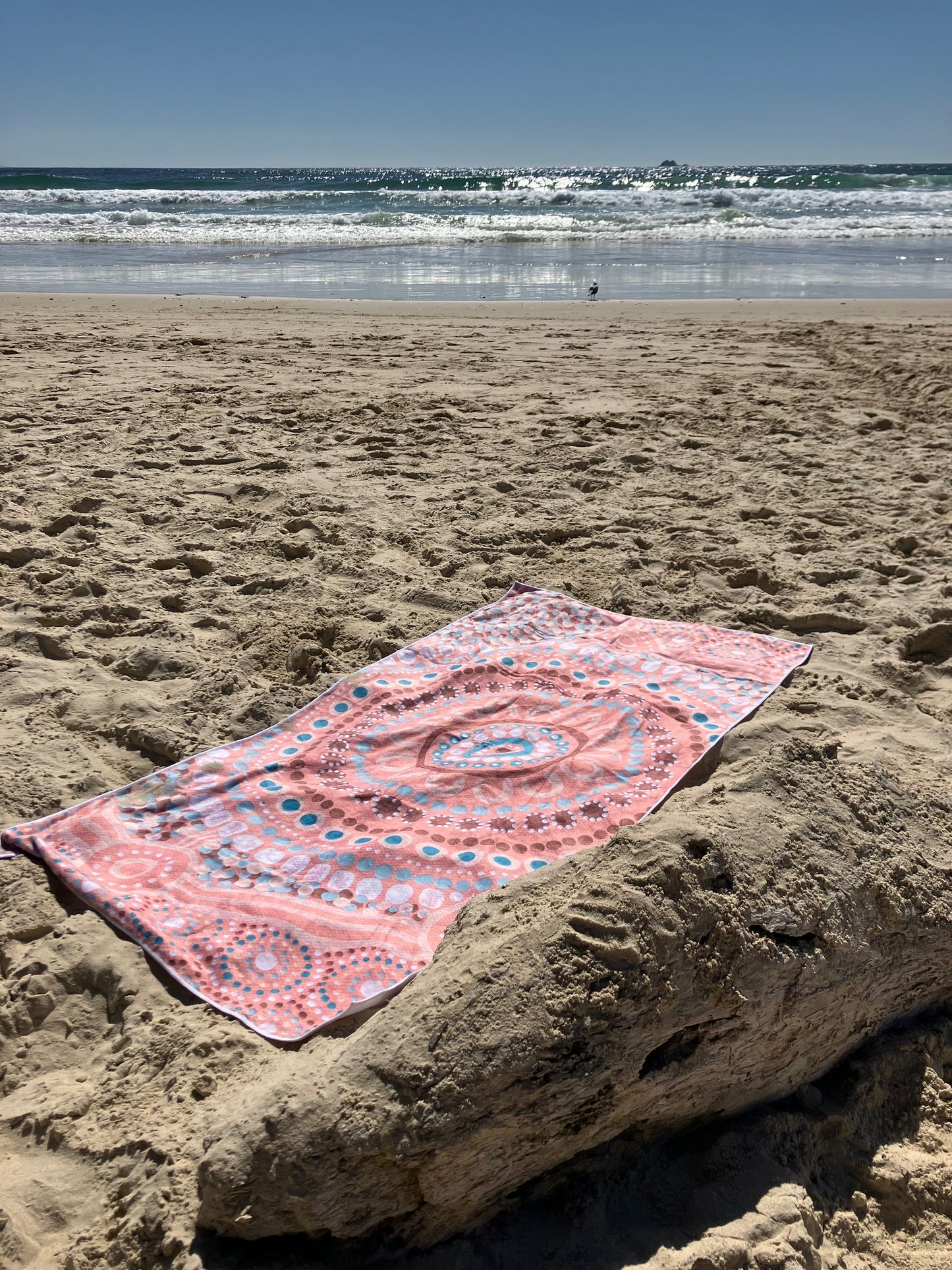 Sand Free Beach Towel - Murriyan (Gathering at the Sea)