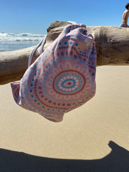 Sand Free Beach Towel - Murriyan (Gathering at the Sea)